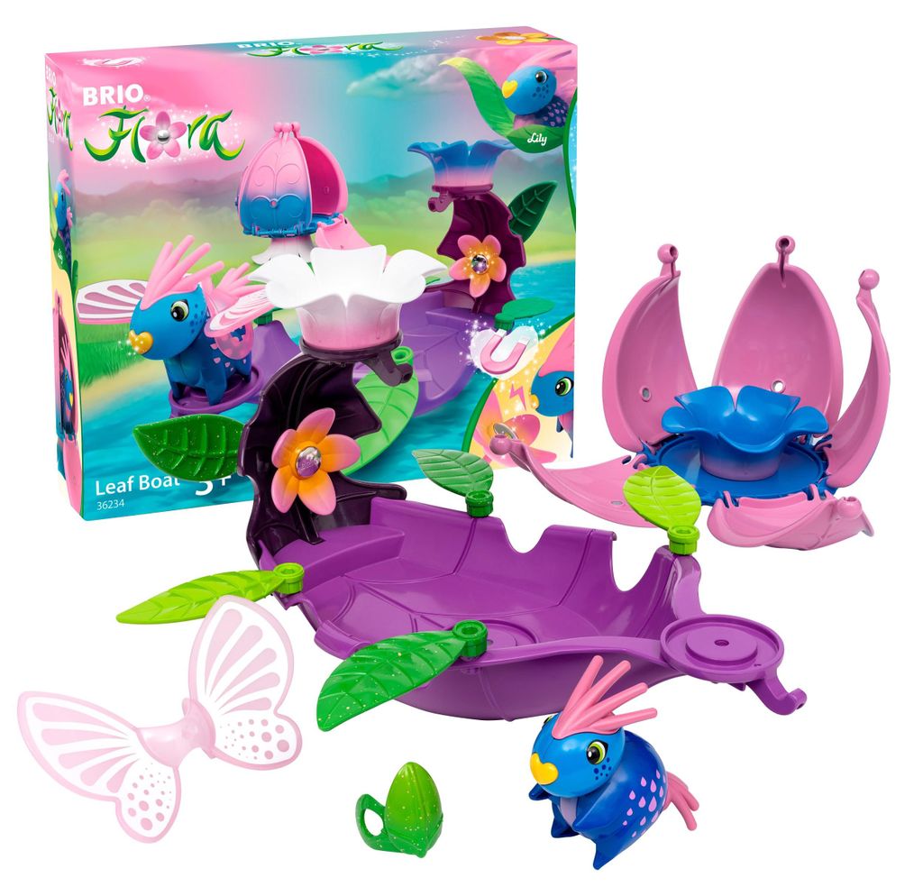 BRIO Flora - Lilys Blätter-Boot, Spielfigur