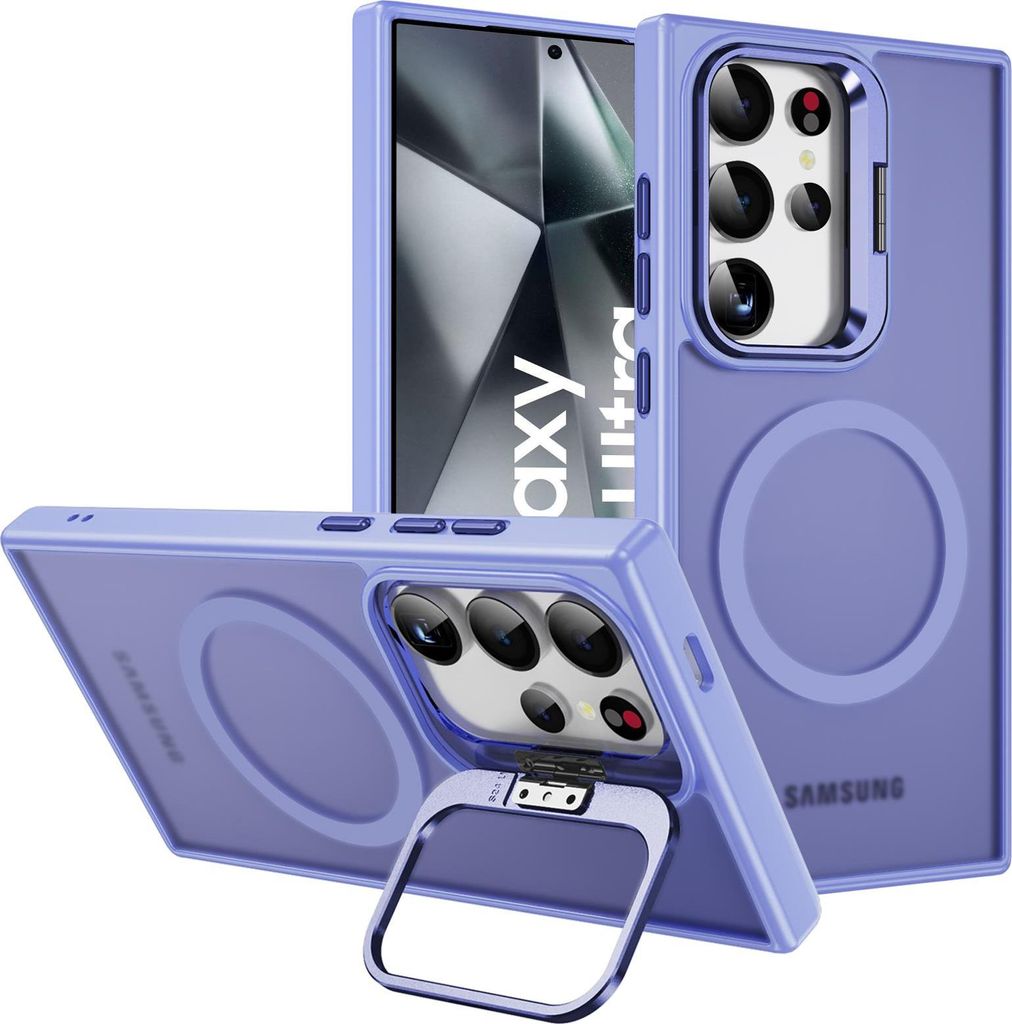 Custodia ibrida per Samsung Galaxy S24 Ultra cover anello Immagine del prodotto 