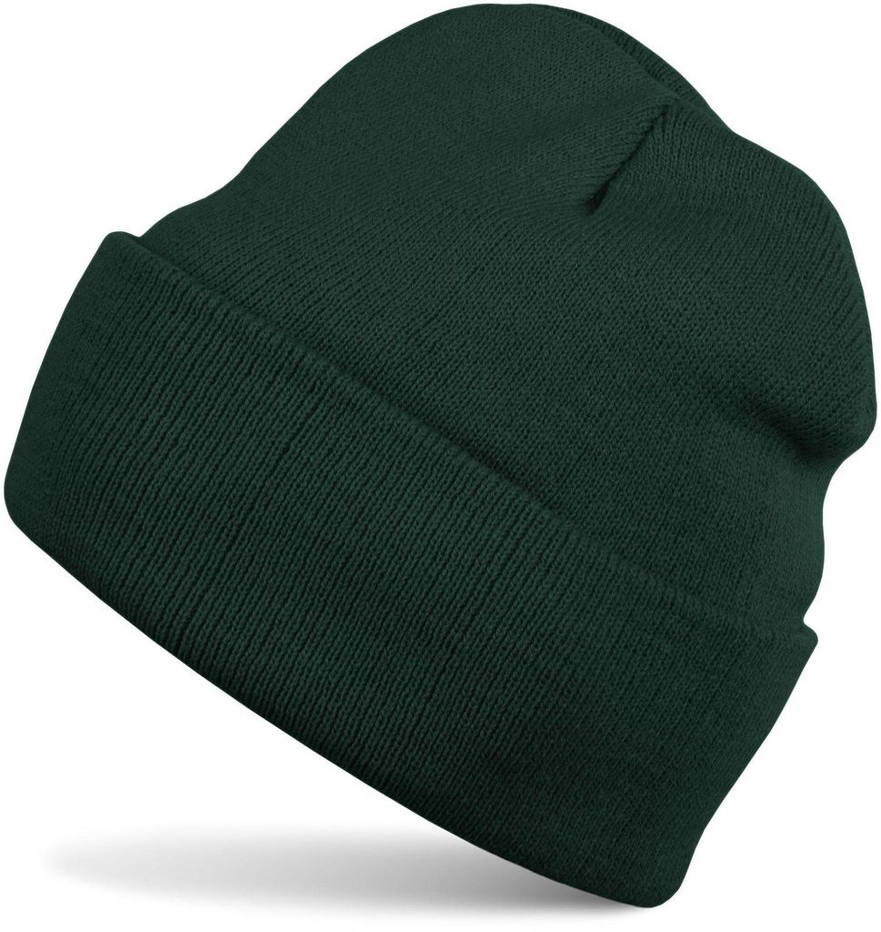 styleBREAKER Uni Beanie Mütze einfarbig | Klassische Produktbild 