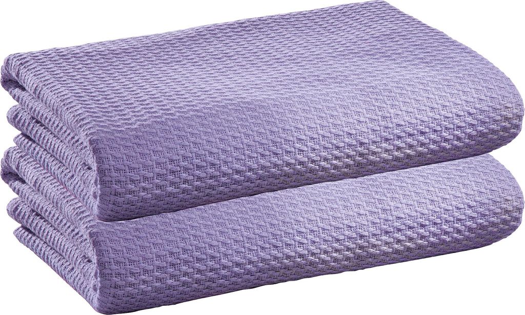 Erwin Müller Sommerdecke Siena" 2er-Pack flieder 100x150 cm"