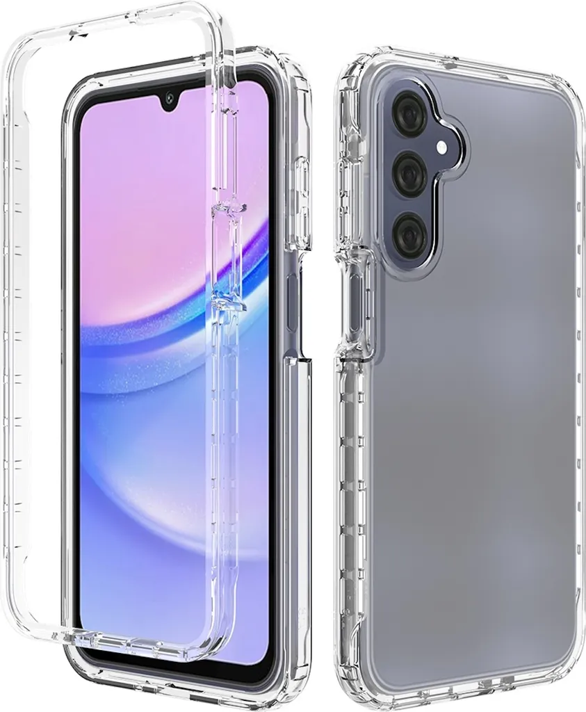Cover Samsung A16 Antiurto Trasparente - Protezione Bimbi e Cadute