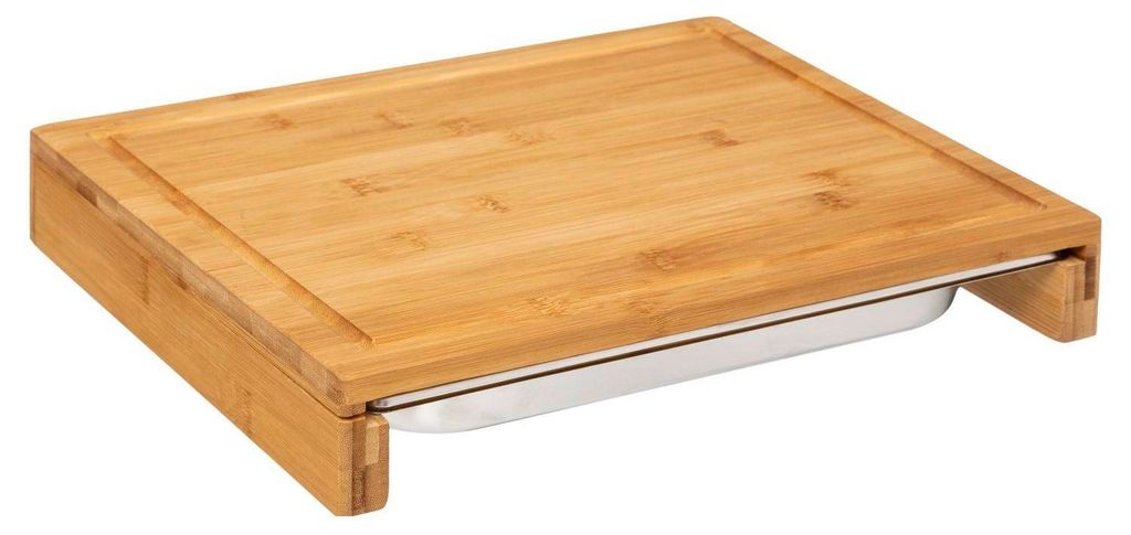 5five Simply Smart Schneidebrett mit Edelstahl-Schublade, Produktbild 