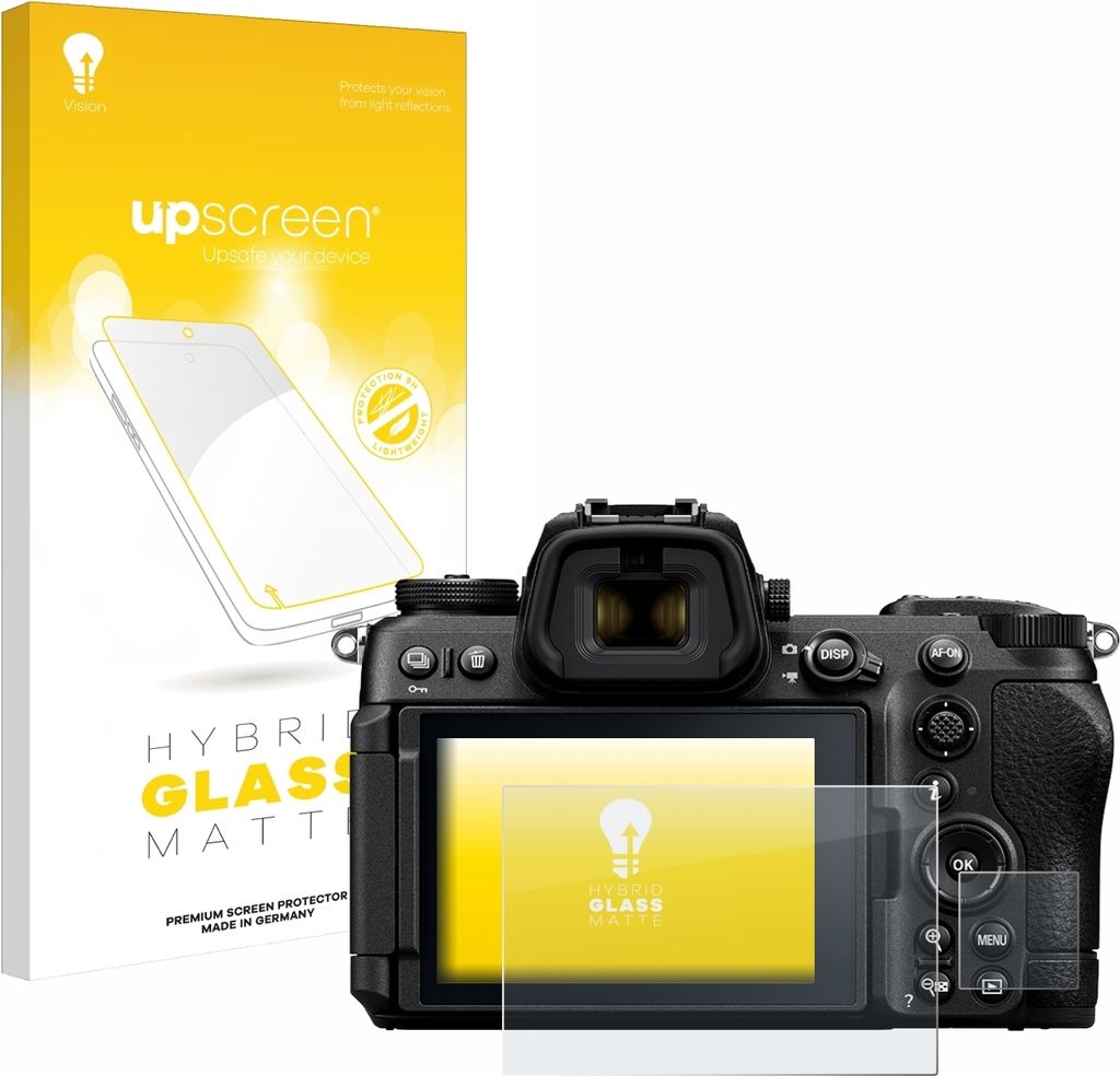 upscreen Entspiegelungs Schutzglas für Nikon Z6 III Schutzfolie Panzer Folie Glas Display Schutz matt