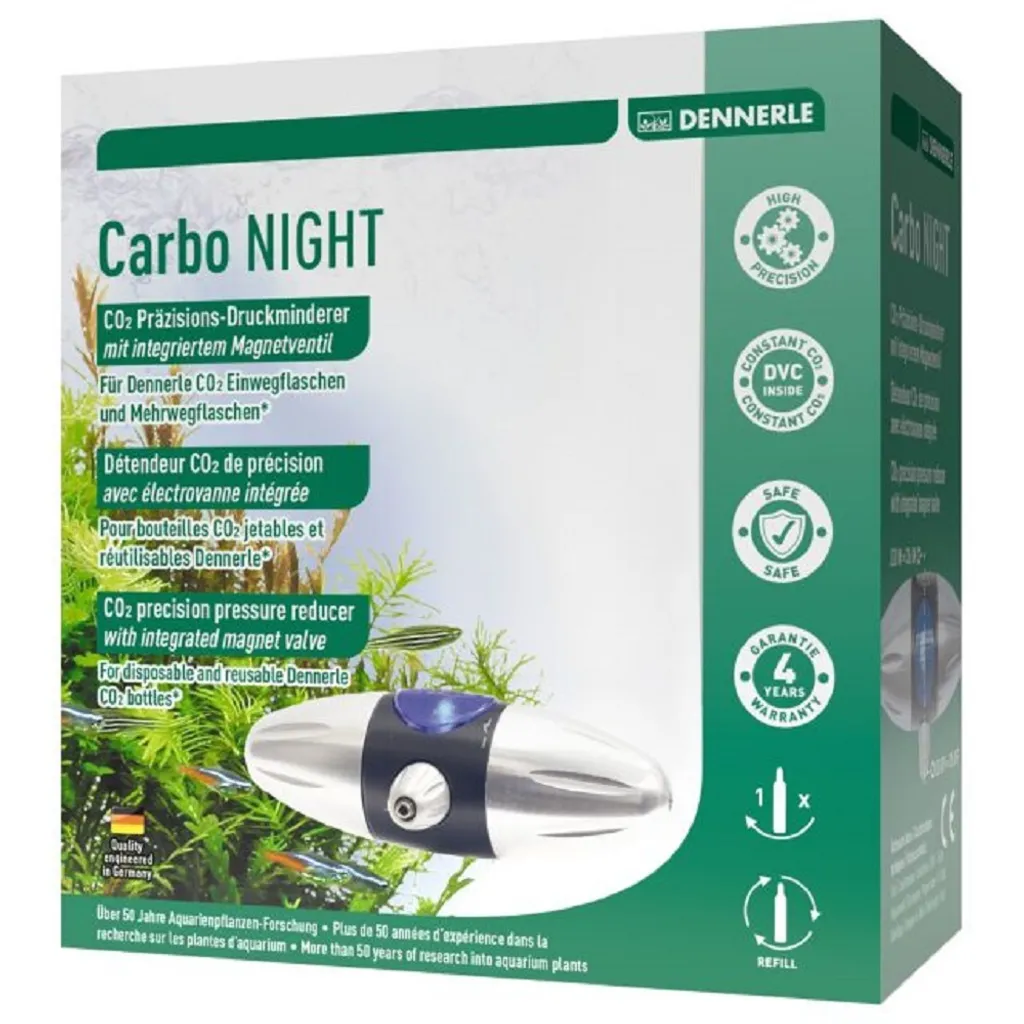 Réducteur de pression CO2 Carbo NIGHT : stop aux algues et variations pH