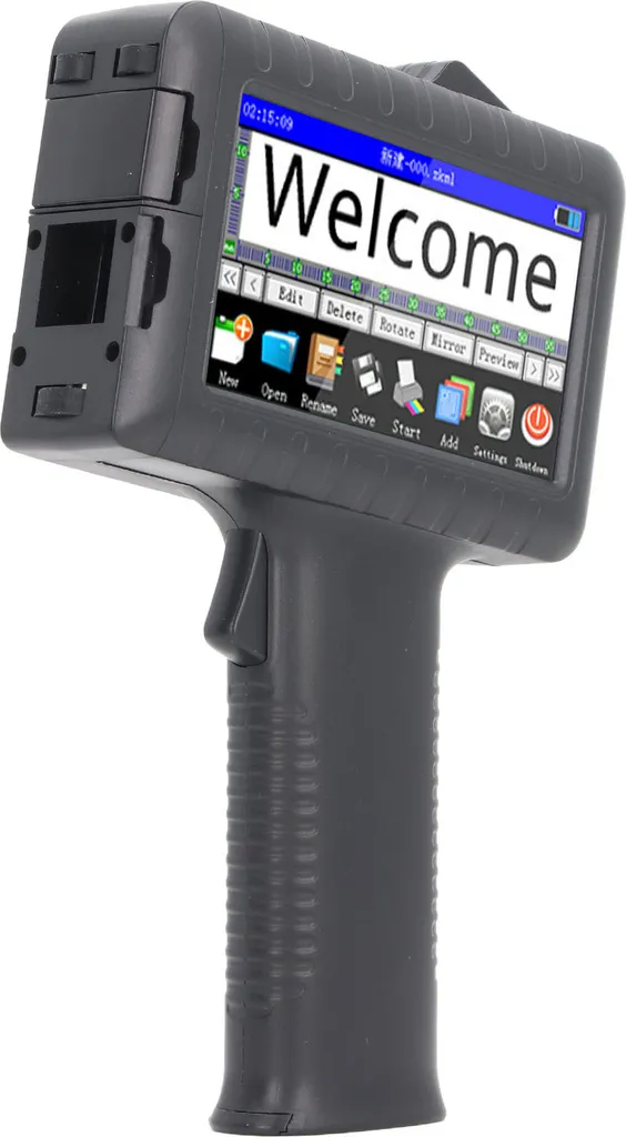 Mini imprimante logo portable avec écran tactile LED HD multilingue - 4