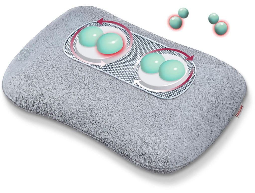 Shiatsu-Massagekissen MG145 (grau, Retail) Produktbild 
