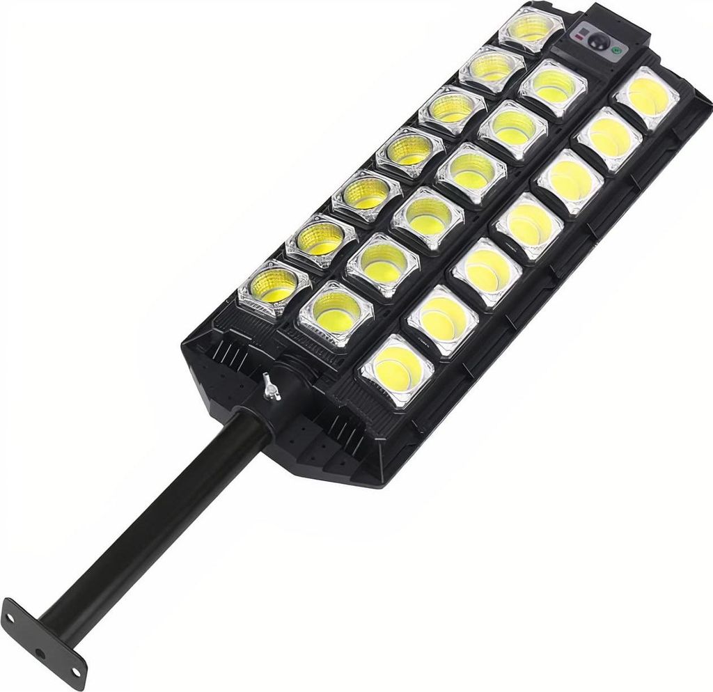 KRAFT&DELE | Solarlampen für Außen, 20000lm, 2500W, Beleuchtungswinkel Solar Wandleuchte für Garten, Garage