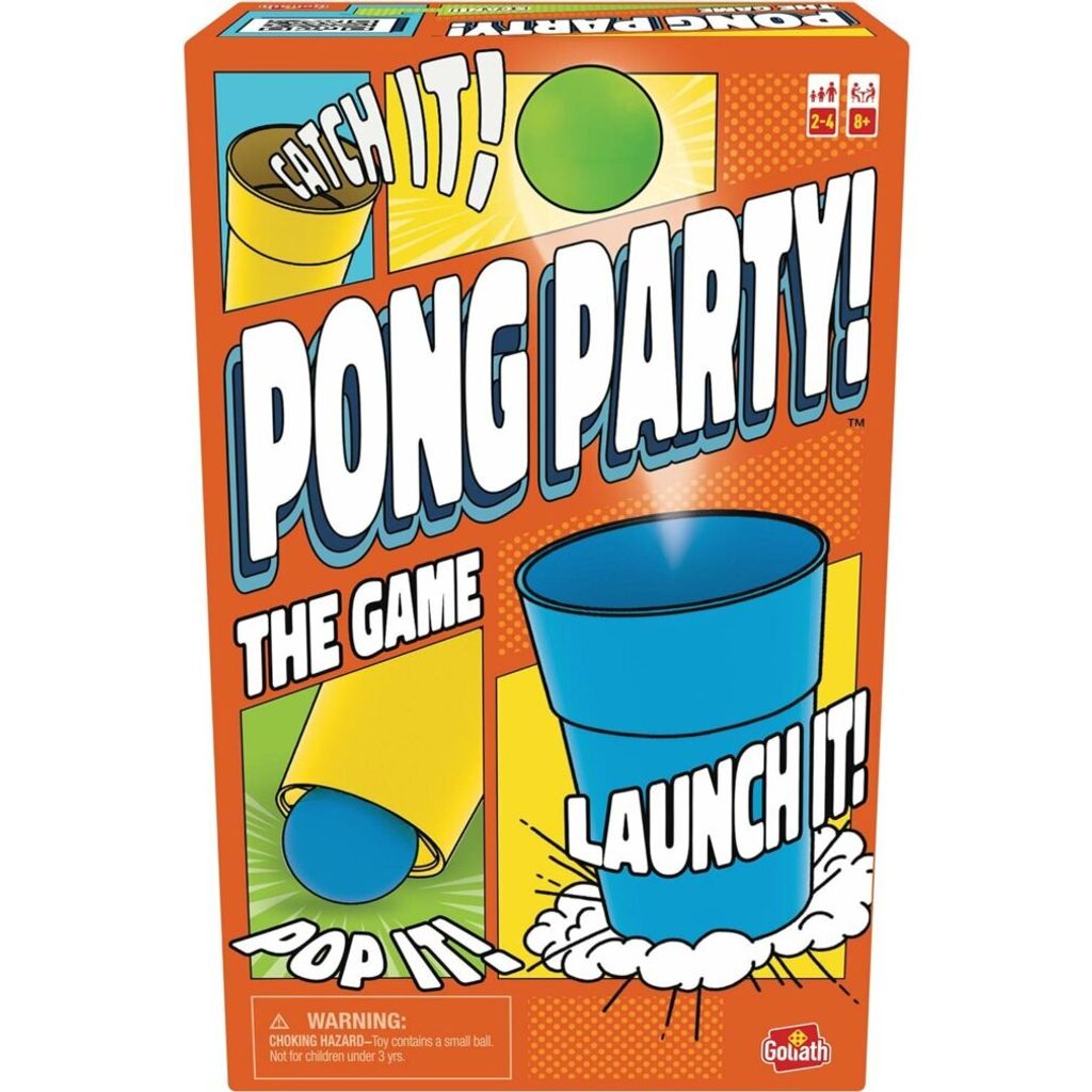 Goliath Pong Party, een gezelschapsspel voor kinderen vanaf Productafbeelding 