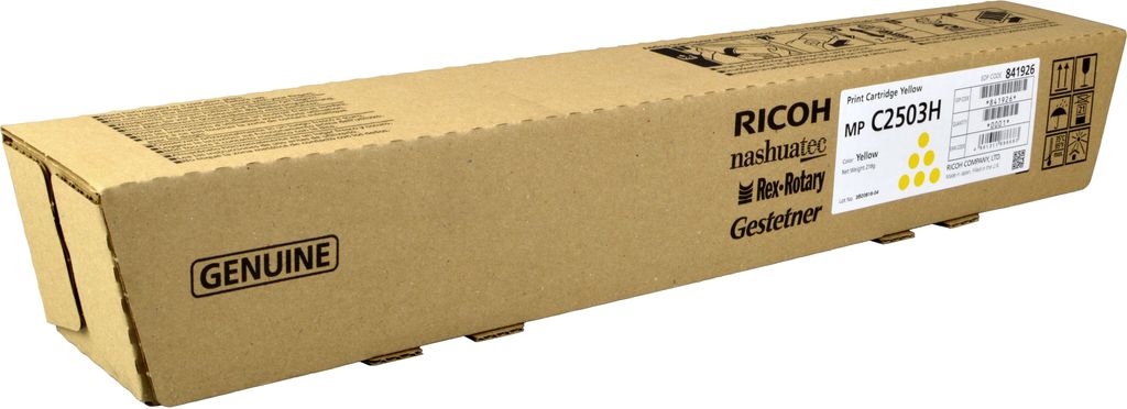 Ricoh 841926, 9500 Seiten, Gelb, 1 Stück(e) Produktbild 