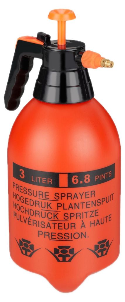 Relaxdays druksprayflacon, 3 liter, met verstelbare Productafbeelding 