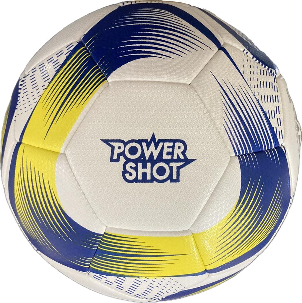 Gelber und blauer Fußball - Größe 3 Produktbild 