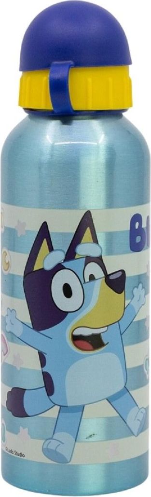 Bluey Aluminium Trinkflasche 530 ml – Kinderflasche für Schule & Freizeit