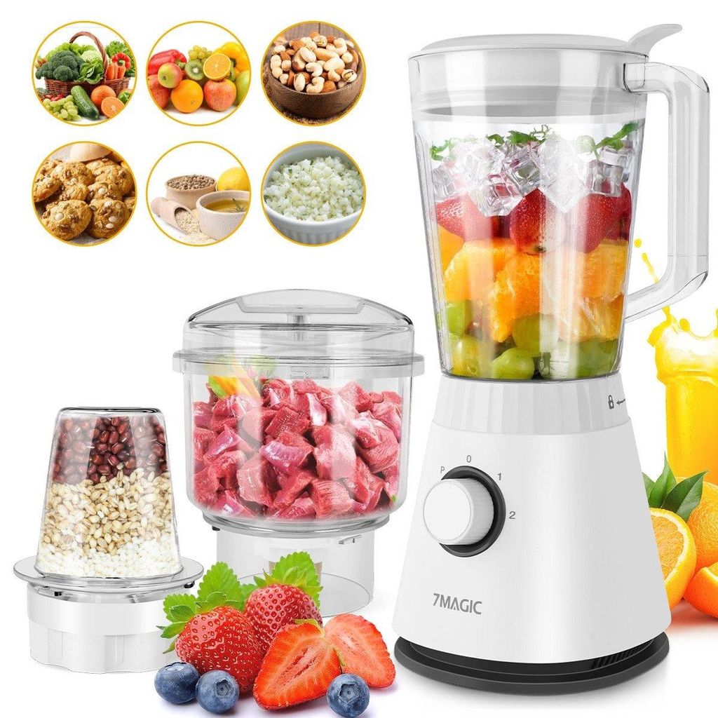 7MAGIC Standmixer Mixer Smoothie Maker Küchenmaschine, 1.5L Produktbild 