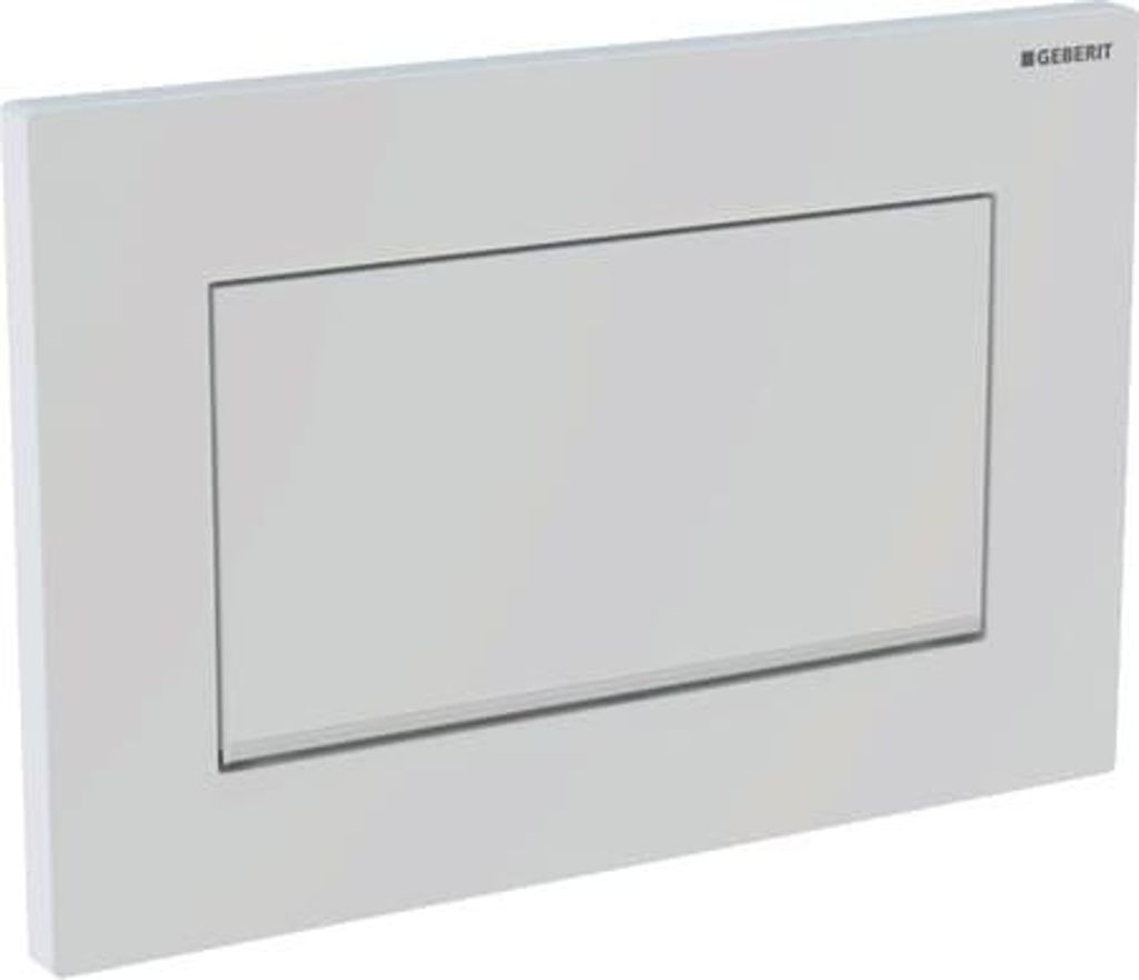 Geberit Sigma10 Betätigungsplatte, für Spül-Stopp-Spülung, verschraubbar, Spülplatte, 115.893.JT.1