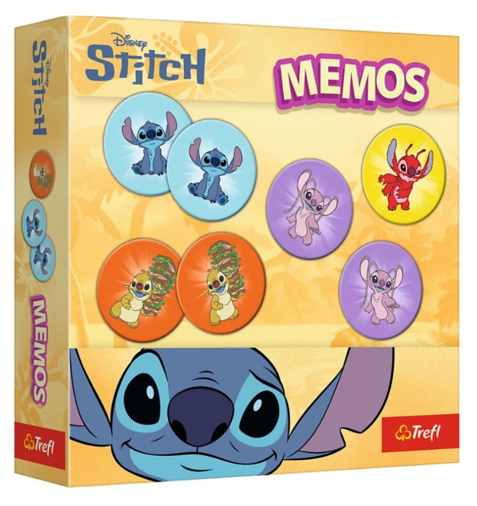 Memo-Spiel - Lilo & Stitch - Trefl 02899