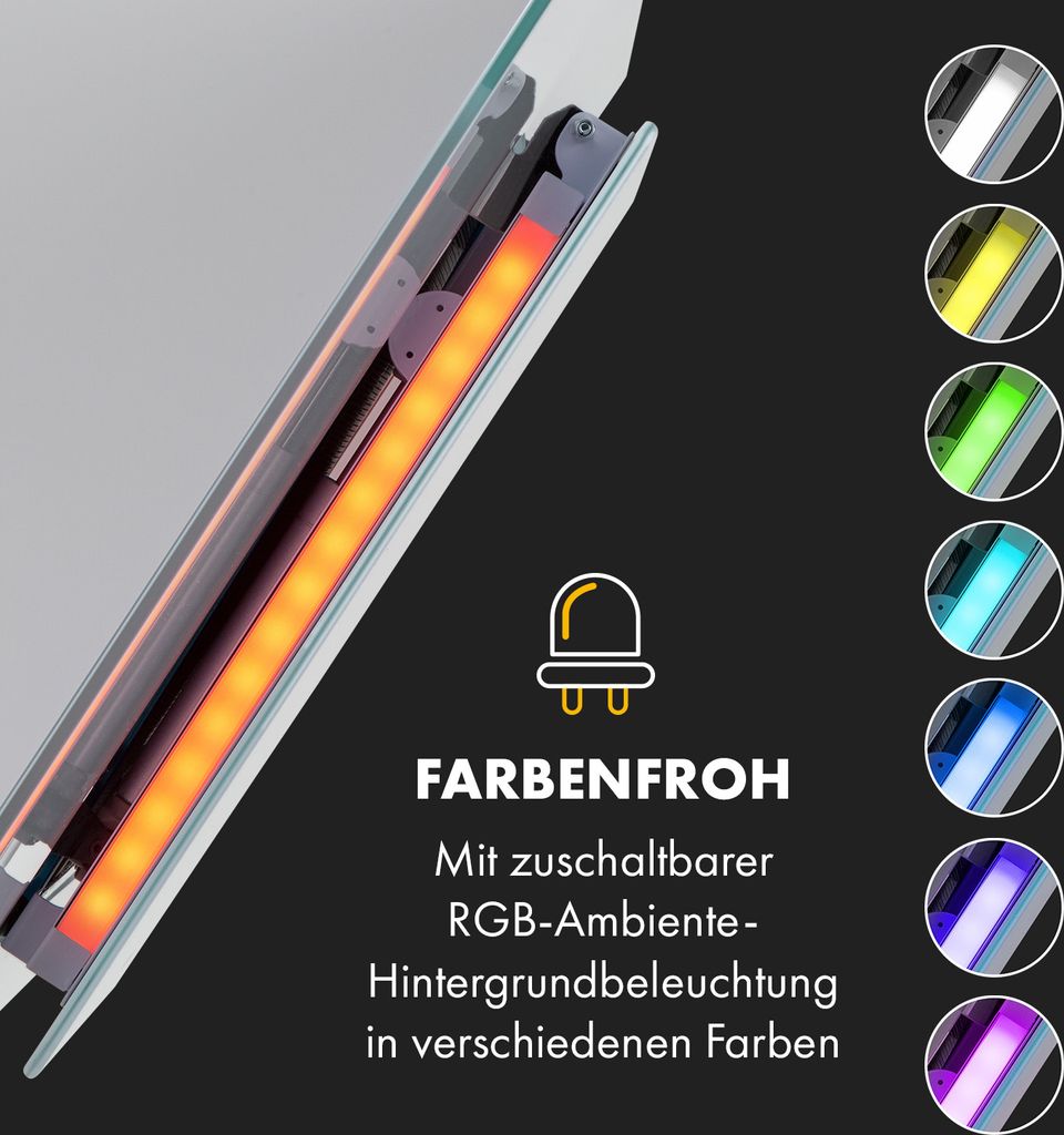 Klarstein Eleonora - Kopffreie Dunstabzugshaube, EEK A++, Produktbild 6