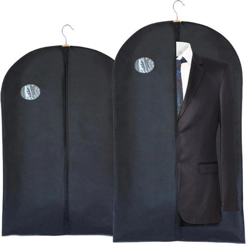 Évitez les Plis : Sac de Voyage en Tissu 23x50 Pouces avec Zip - Lot de 2
