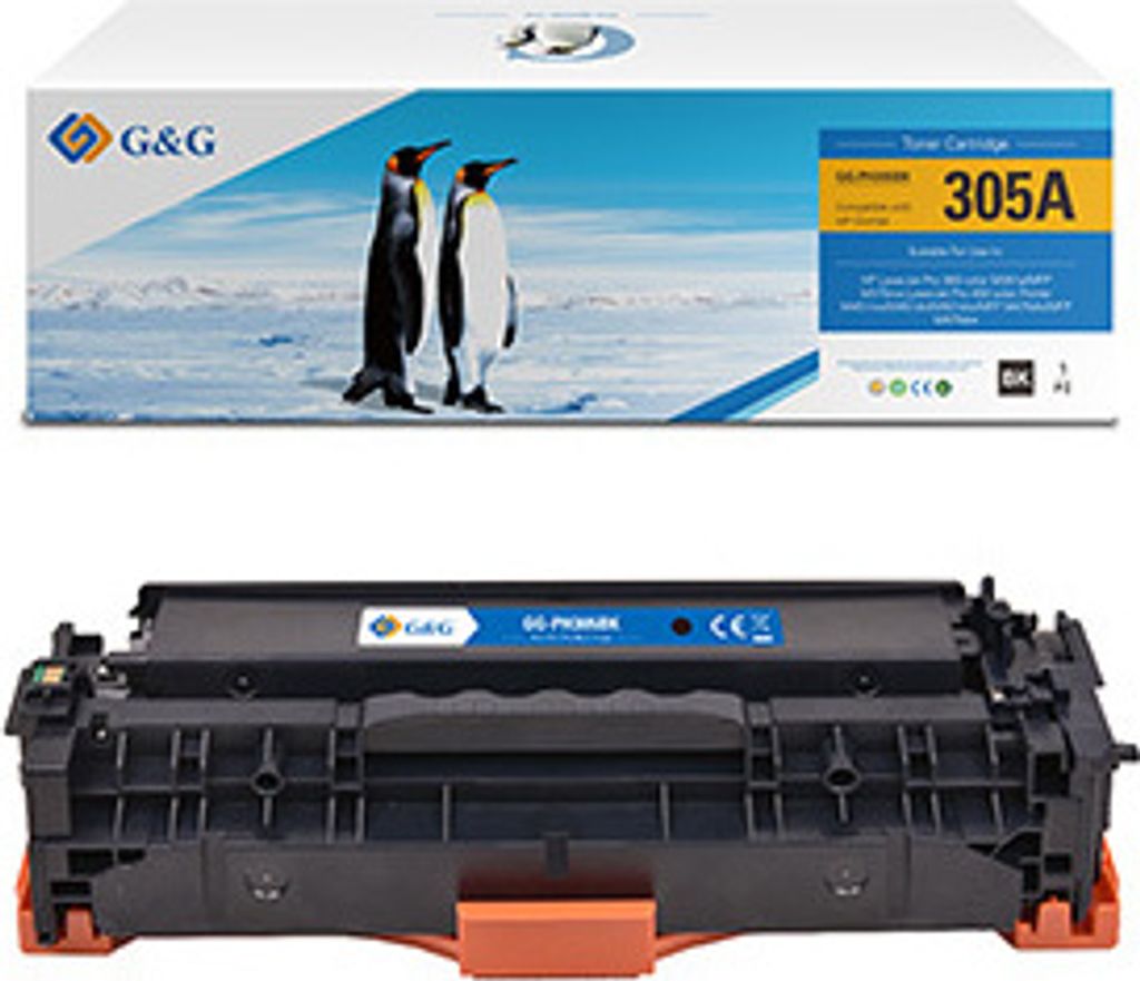 G&G kompatybilny toner z HP CE410A, NT-PH305BK(CE410A), HP 305A, black, 2090s