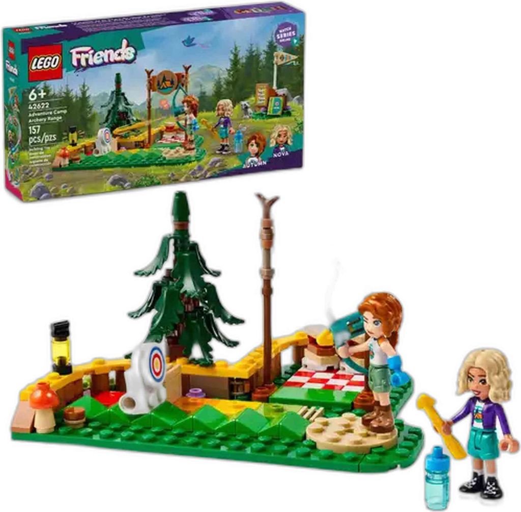 LEGO Friends Bogenschießen im Abenteuercamp, Bauspielzeug Produktbild 