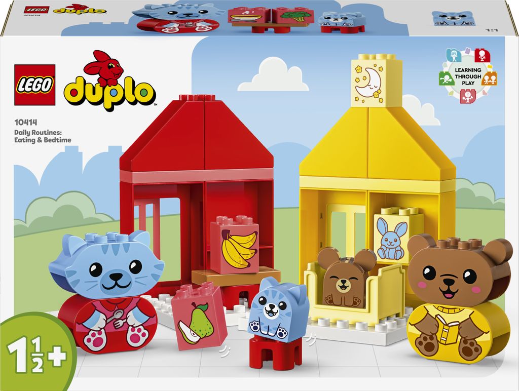 Lego 10414 - Duplo My First - Routine quotidiane Mangiare E Immagine del prodotto 