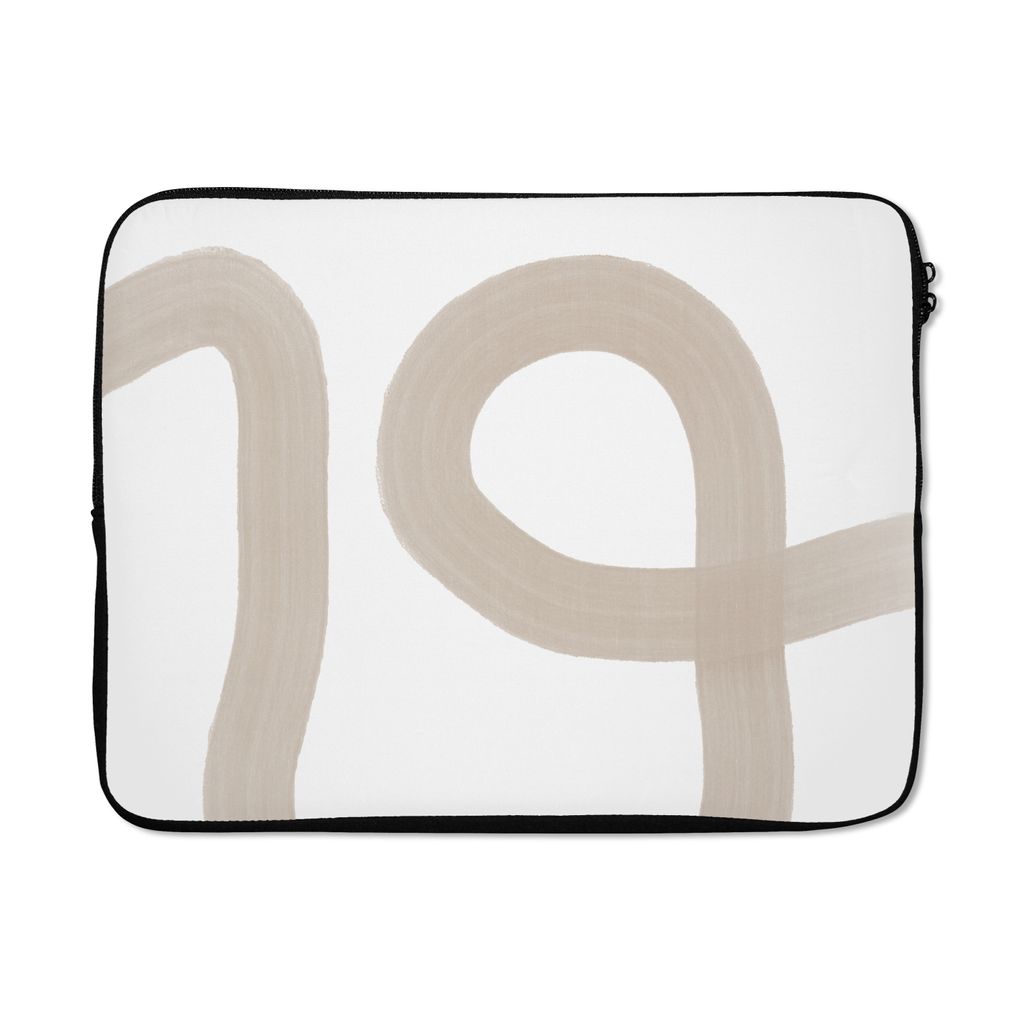 MuchoWow Laptop Hülle 15 Zoll Abstrakt - Pastell - Design Laptoptasche - Laptoptasche - Sleeve - Rundum-Schutz