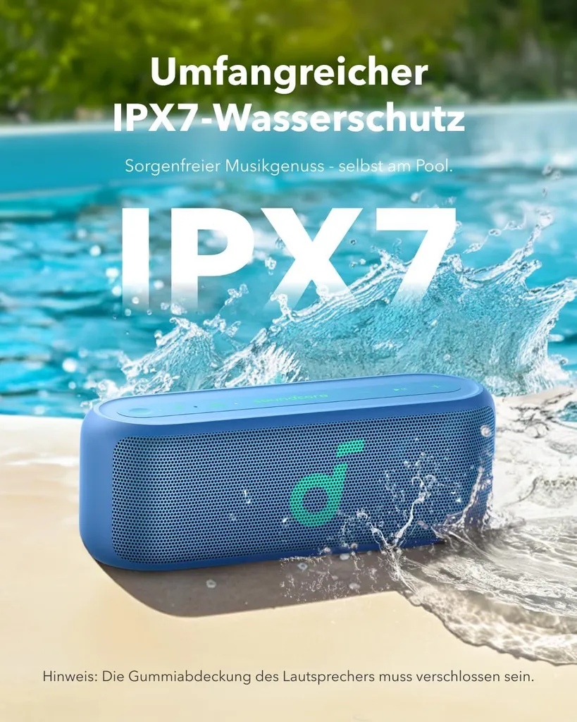 Soundcore Select 2 Enceinte Portable Étanche 20W - Finissez-en avec le Son Faible