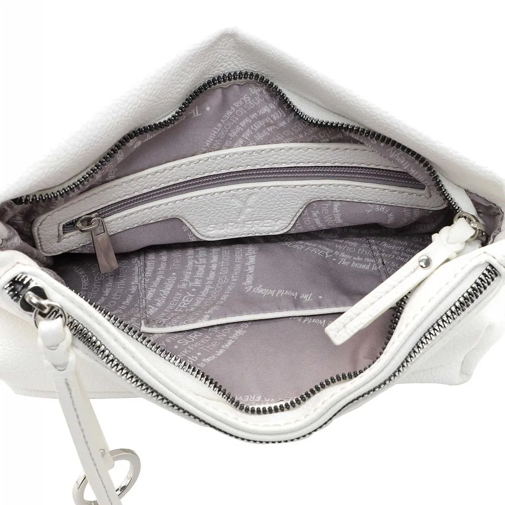Sac bandoulière blanc pour femme SURI FREY Debby - Idéal pour sortir