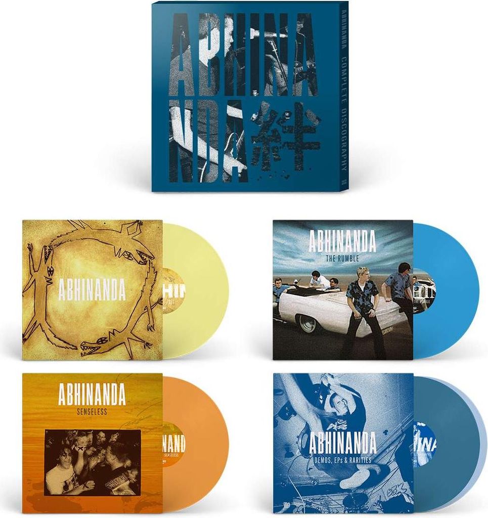 Abhinanda: Abhinanda: Complete Discography (Limited Indie Edition Box Set) (Orange / Yellow / Cyan Blue / Aqua Blue / Baby Blue Vinyl) - - (LP / C)