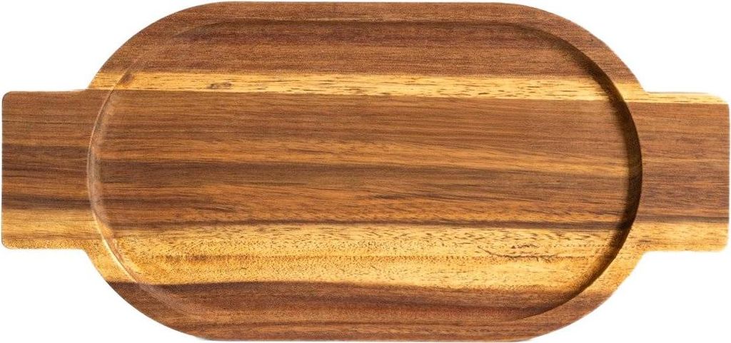 HOMLA MOOKA Akazienholzbrett 38x18x2 cm, länglich