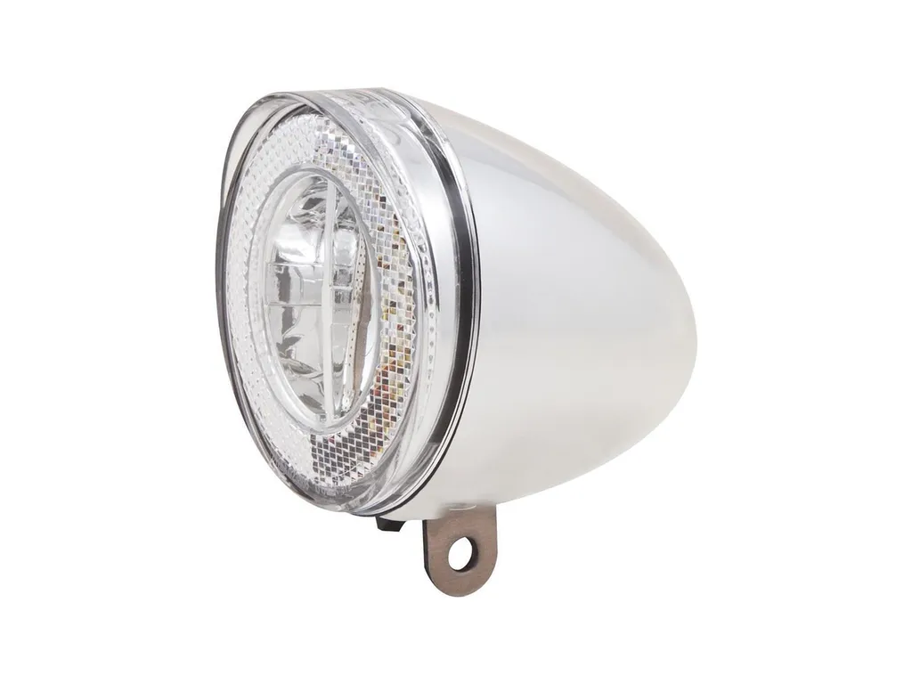Spanninga Swingo 20 XB : Phare à LED à Batterie pour Vélo Rétro