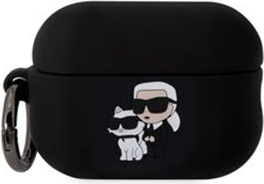 Karl Lagerfeld AirPod Pro 2 AirPods Case - 3D sil NFT - Black