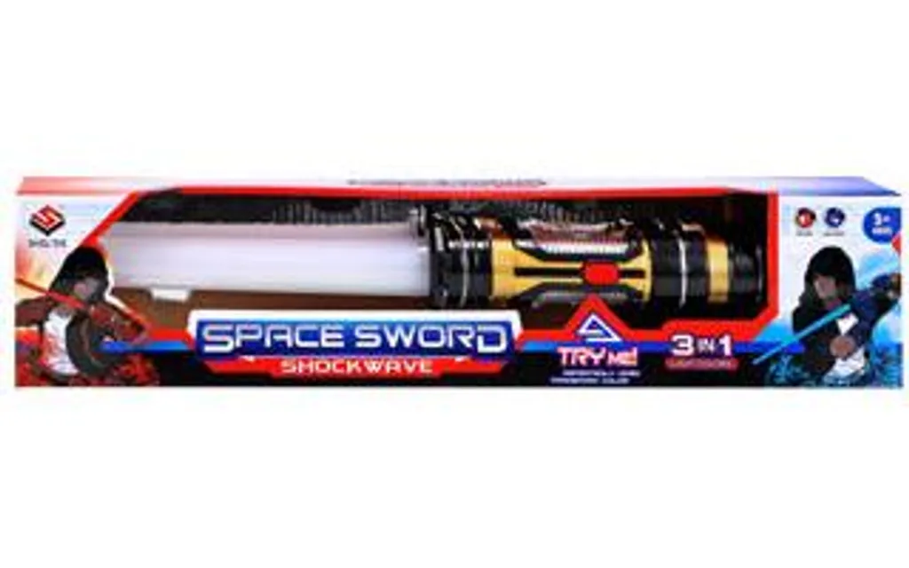 Sabre Laser KiddyGo Shockwave Anti-Choc avec Sons de Combat Réels