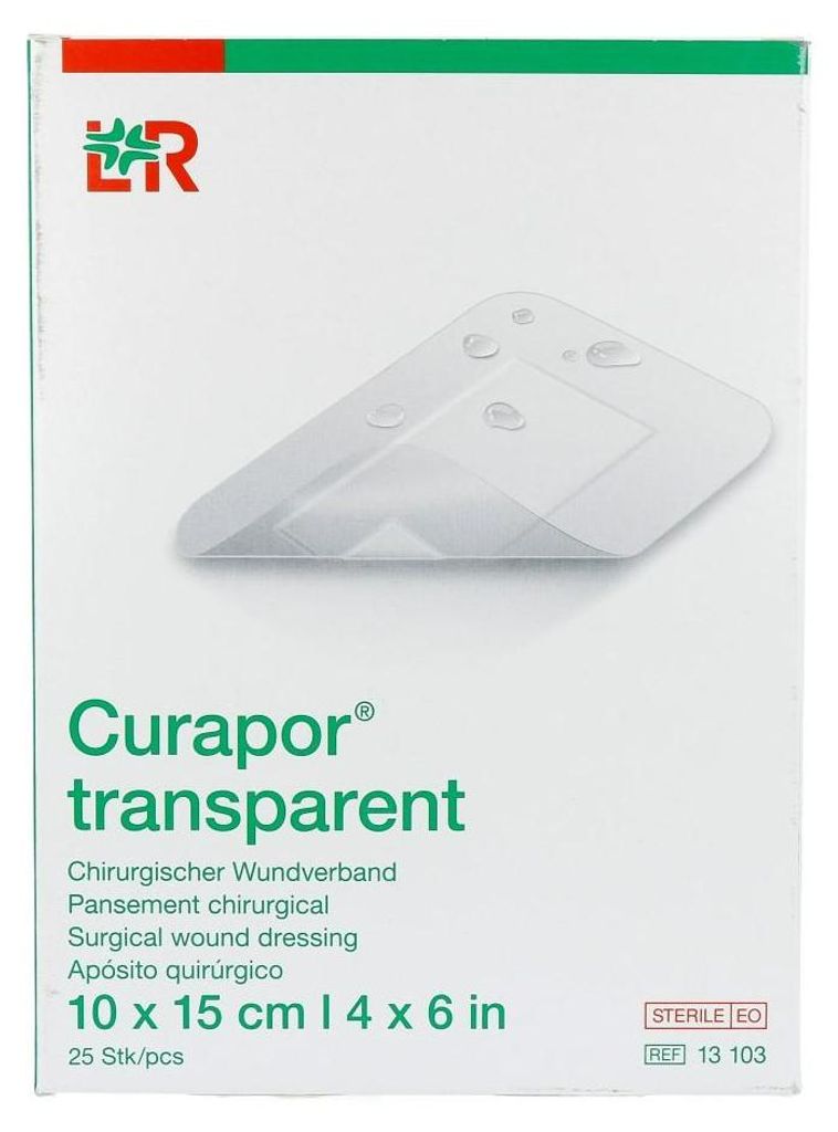 Lohmann & Rauscher Curapor Transparent Wondverband 10x15cm Productafbeelding 