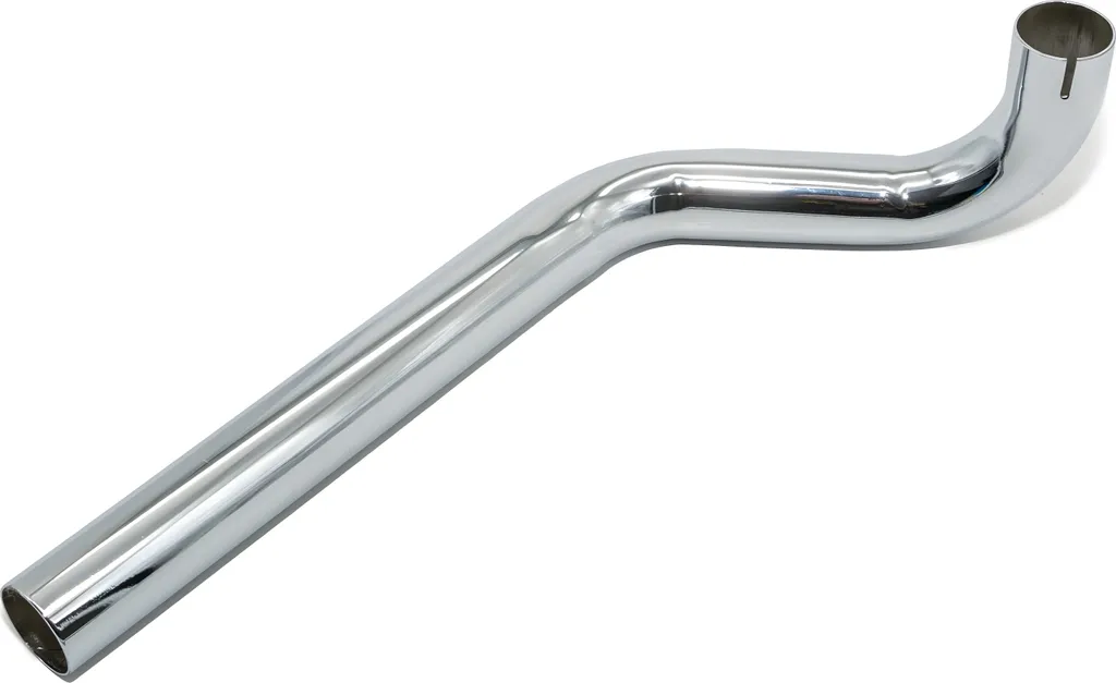 Coude à Droite 28mm pour Hercules et Sachs - Raccord d'Échappement