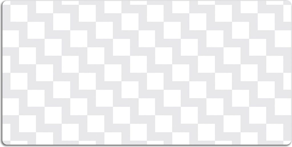 Schreibtischmatte Tischunterlage 120x60 cm Mauspad - 3D-Quadrate-Muster.