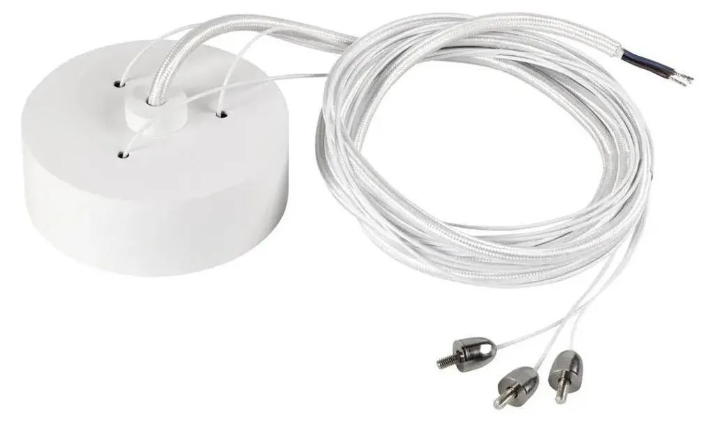 Kit de suspension 150cm blanc SLV DECONA système de montage plafond