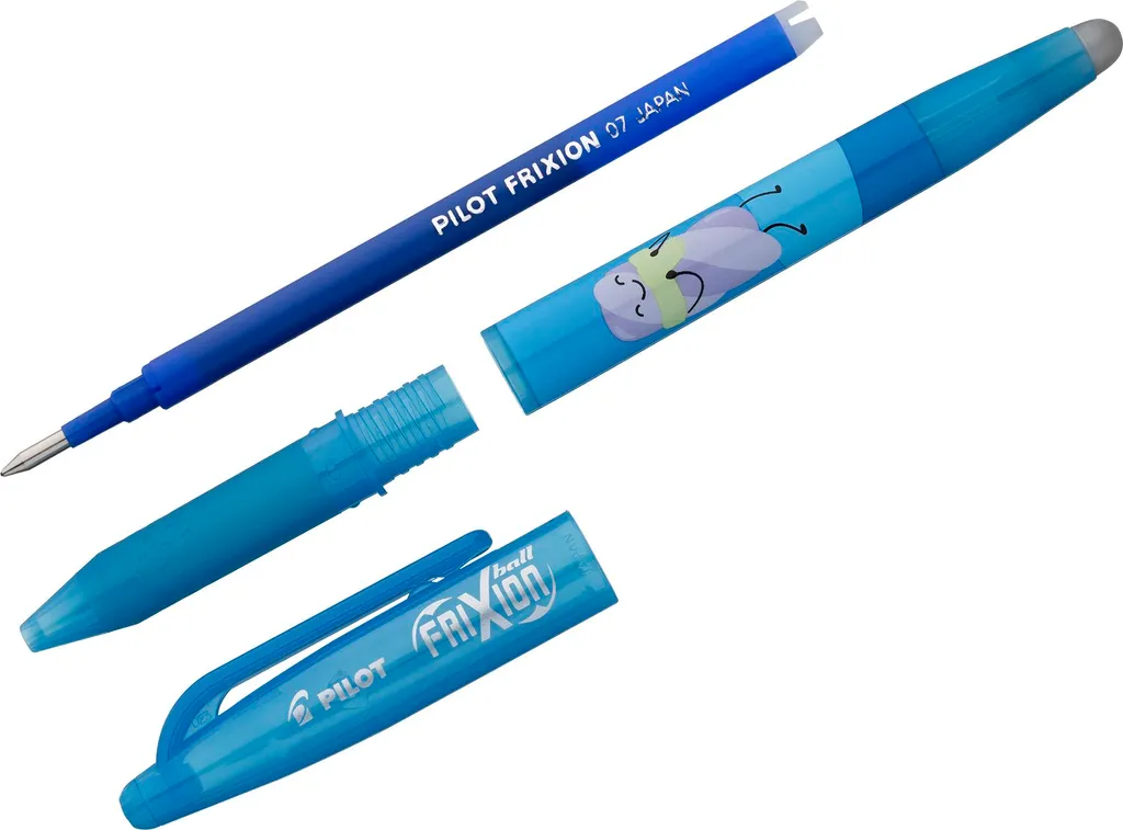 Pointe Moyenne 07 FRIXION BALL PILOT Fancy Winter Roller Effaçable x6