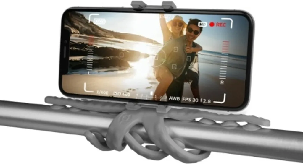 Offerta Celly Squiddy Grigio: Treppiede 6 Gambe Flessibile