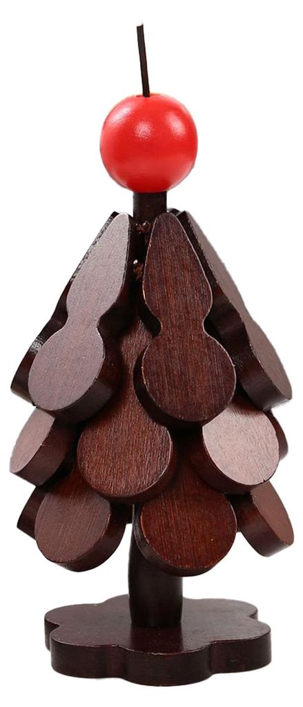 Set faltbarer Untersetzer aus Holz in Baumform, hitzebeständig, dekorativ, ideal für Küche und Restaurant