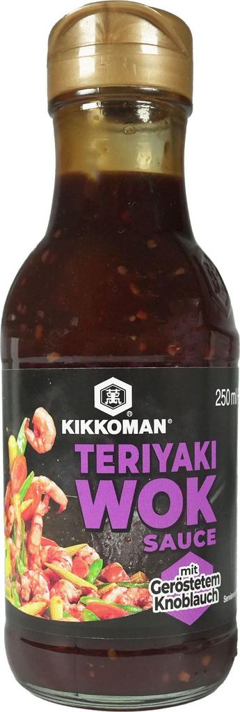 Kikkoman Teriyaki Knoblauch Sauce - 250ml Produktbild 