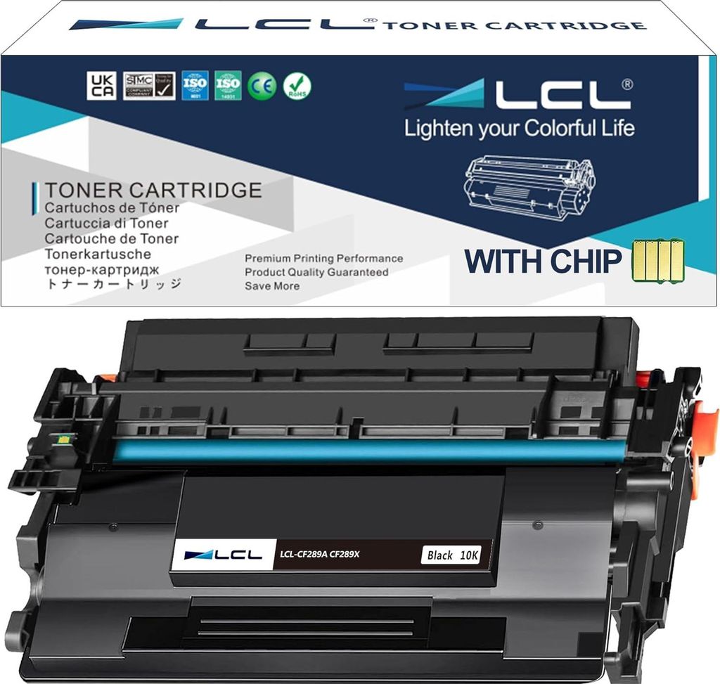Toner LCL 89X mit Chip für HP LaserJet M507/M528 schwarz
