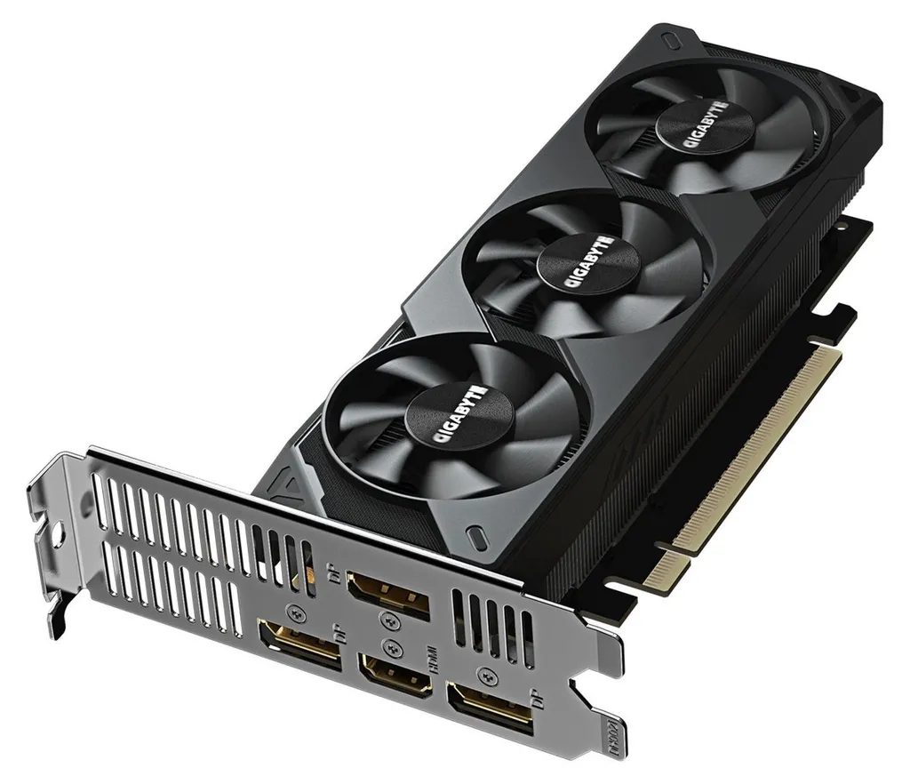 Carte Graphique GIGABYTE RTX 5060 Low Profile pour PC de Bureau - 4