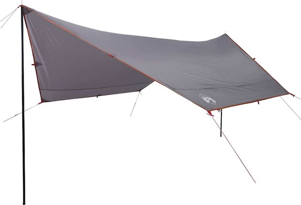 Bâche vidaXL grise et orange 430 x 380 x 210 cm, Image du produit 