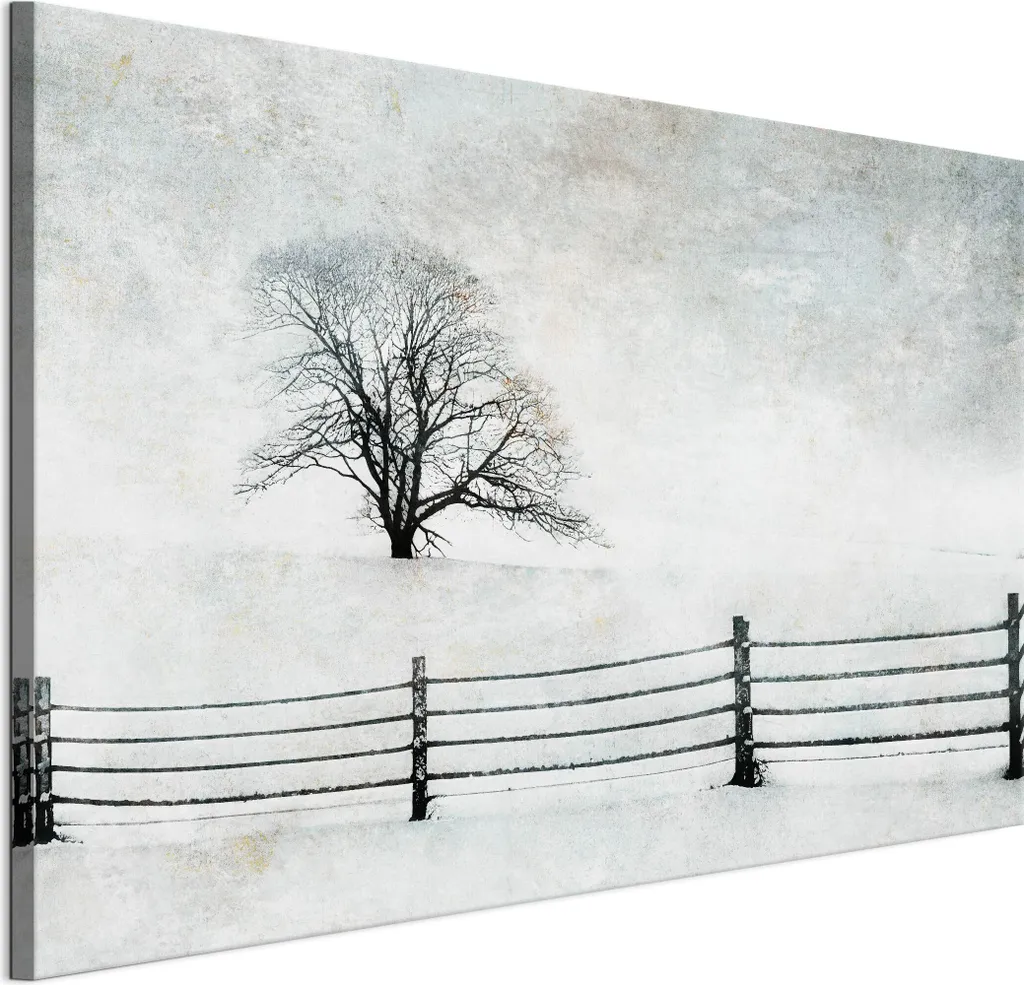 LUMASOUL Stampa su Tela 90x60 Motivo Invernale - Quadri Soggiorno Top