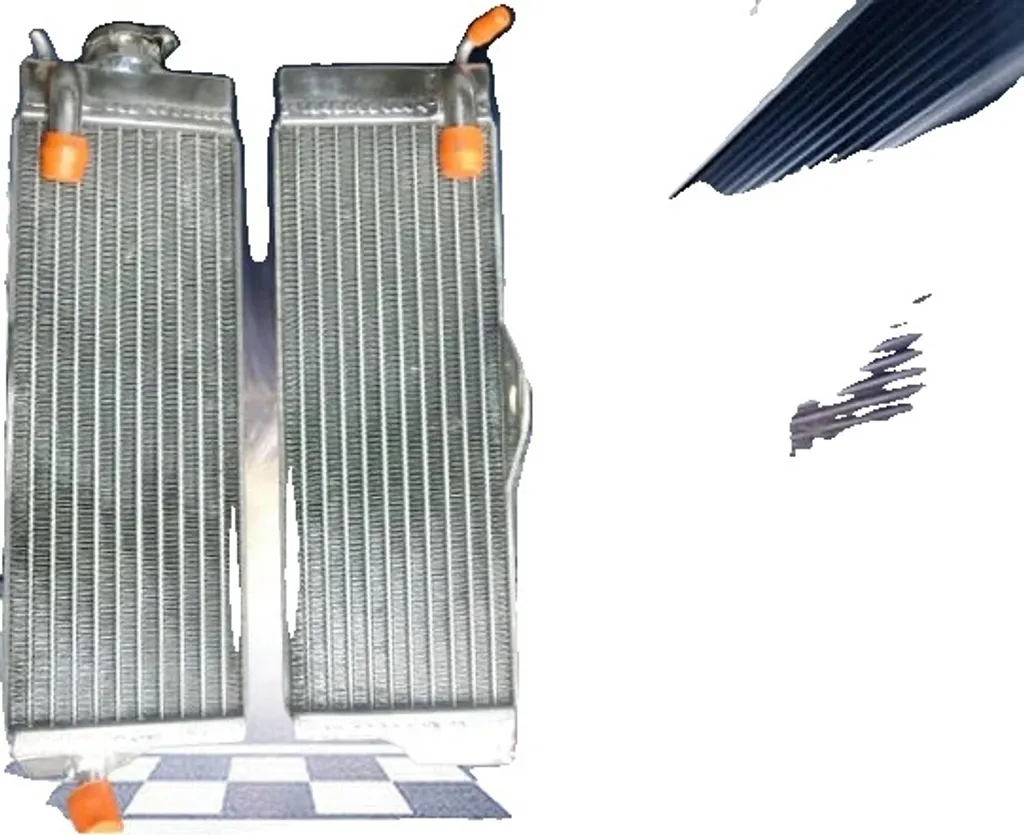 Pièce radiateur aluminium pour Honda CR500 motocross usage intensif pro