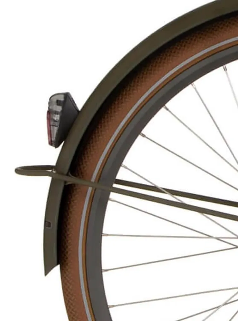 Garde-boue arrière Cortina U4 Dark Olive Matt pour vélo 28 pouces