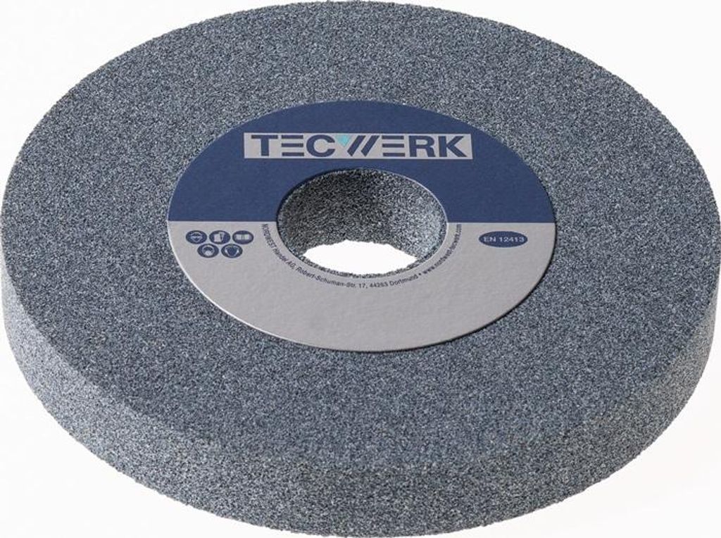 Schleifbockscheibe Ø175xB25x51mm 36 Form A Normalkorund