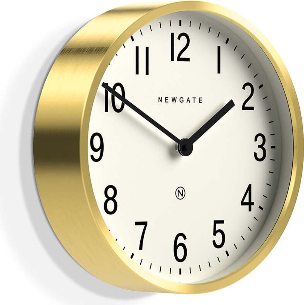 Newgate Master Edwards Wanduhr Messing Produktbild 