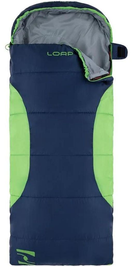 Kinderschlafsack Loap Goat Kid Blau L-linker Reißverschluss