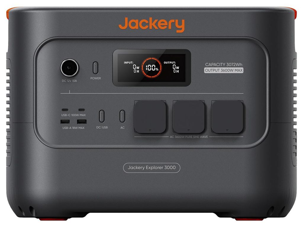 Jackery Explorer 3000 v2 Tragbare Powerstation, 3072 Wh / Produktbild 